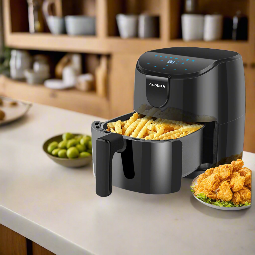 Air Fryer 9 in 1 with 60 Minute Timer and LED Display