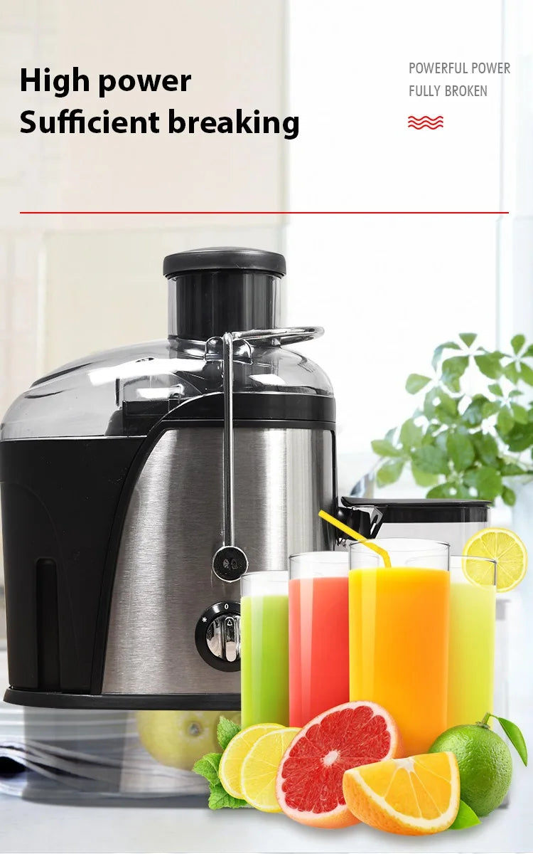 Electric Juicer 400W Stainless Steel Centrifugal