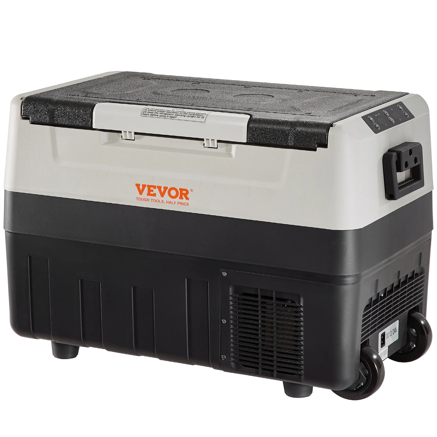 VEVOR 45L Car Refrigerator, 12V Car Fridge/Cooler