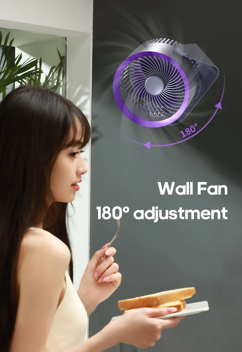 KINSCOTER Multifunctional Electric Fan