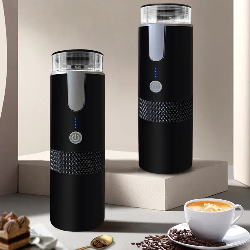 New Coffee Maker Electric Capsule Ground Coffee Brewer Portable