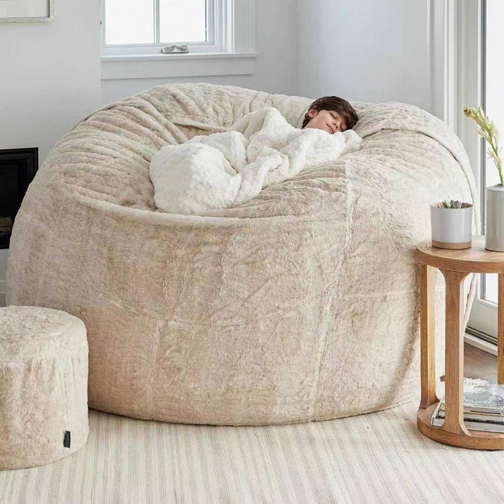 Giant Beanbag Pouf Sofa Bed Puff Futon Room Seat