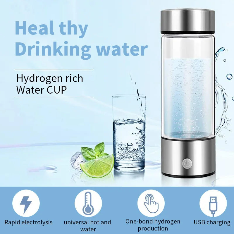 420ml Hydrogen-Rich Water Cup Electric Hydrogen