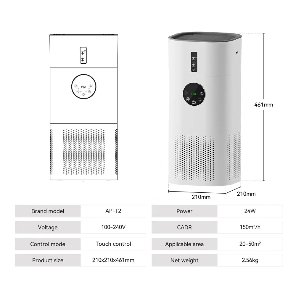 Air Purifier with Humidifier Combo