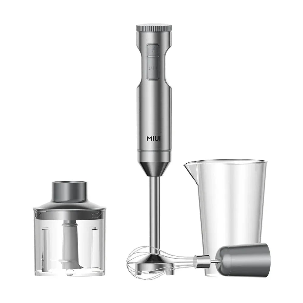 MIUI Hand Immersion Blender 1000W Powerful 4-in-1