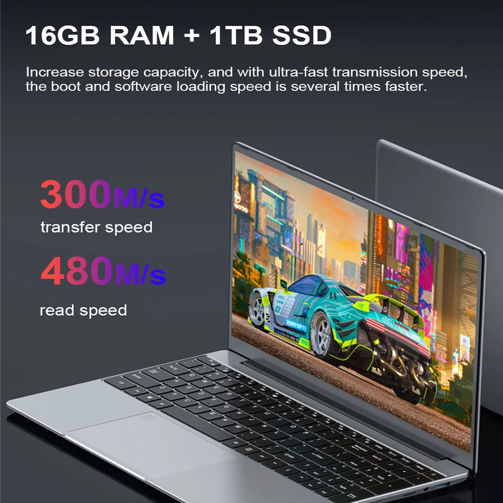 2023 15.6 inch Windows 11 Notebook Laptop