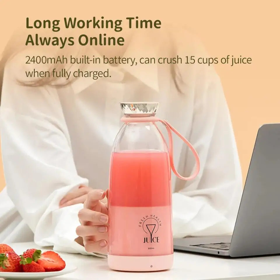 500ml 2400mAh Portable juicer