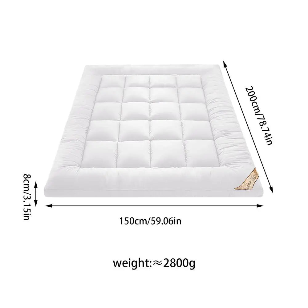 Soft Filling Mattress Breathable Pad Soft Mattress Topper