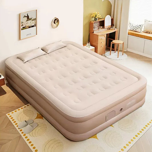 Air Mattress Camping Inflatable Bed Lazy Interior