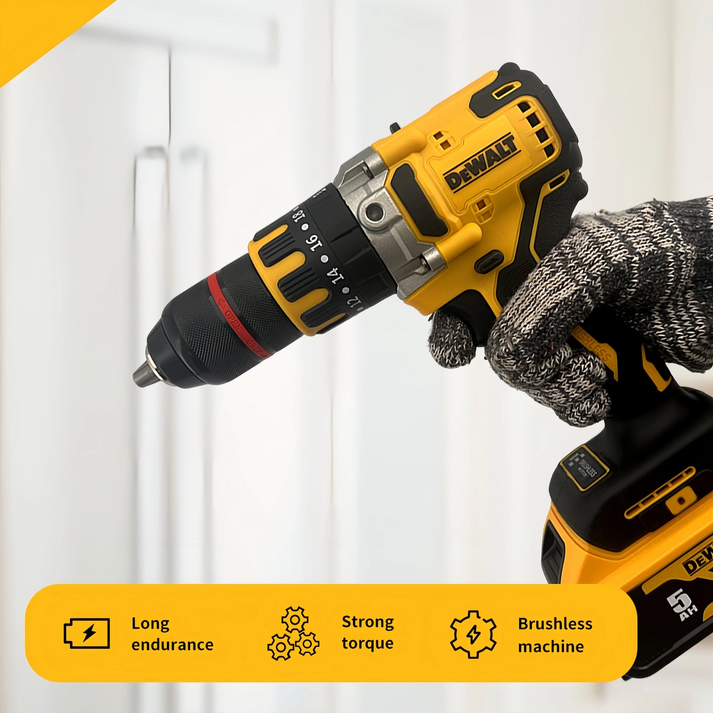 Dewalt DCD791 Compact Brushless Electric Drill Screwdriver