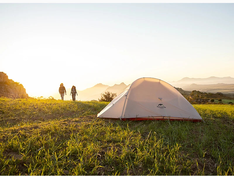 Nature Hike Outdoor Tent 3 Person 210T/ 20D Silicone Fabric Double-layer