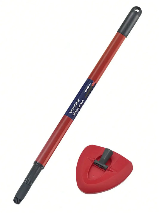 1*Extendable Spin Mop Handle + 1*Triangle Base