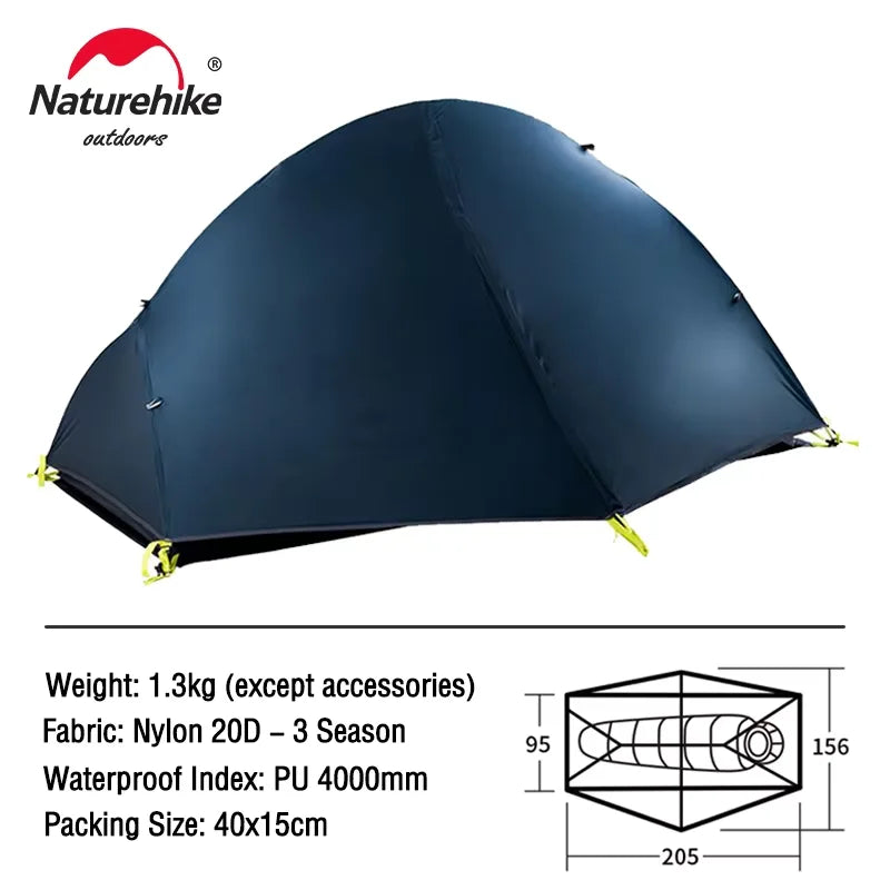 Naturehike Cycling Tent 1 Person Ultralight Backpacking Tent