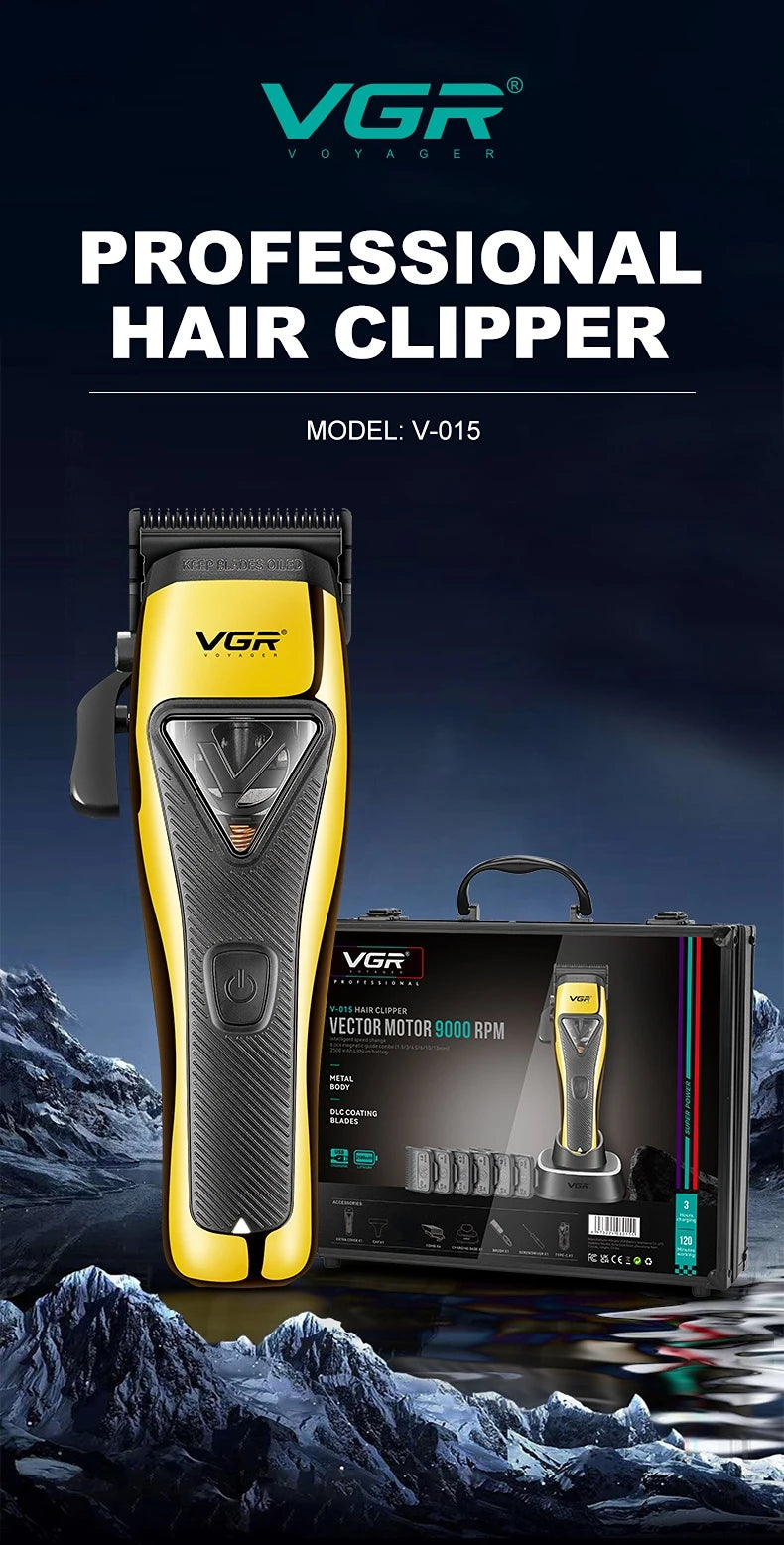 VGR Hair Trimmer Cordless Hair Cutting Machine