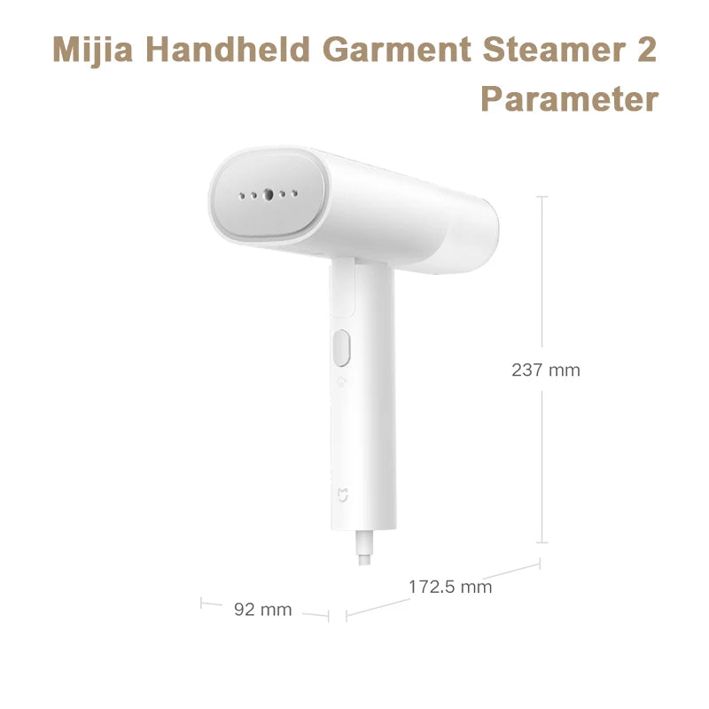 Original XIAOMI MIJIA Handheld Garment Steamer Iron Steam Cleaner