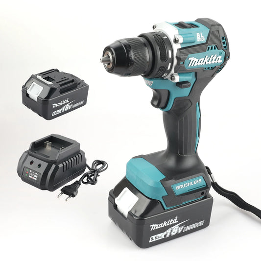 Makita DDF487-10 Cordless Driver Drill 18V LXT Brushless Motor