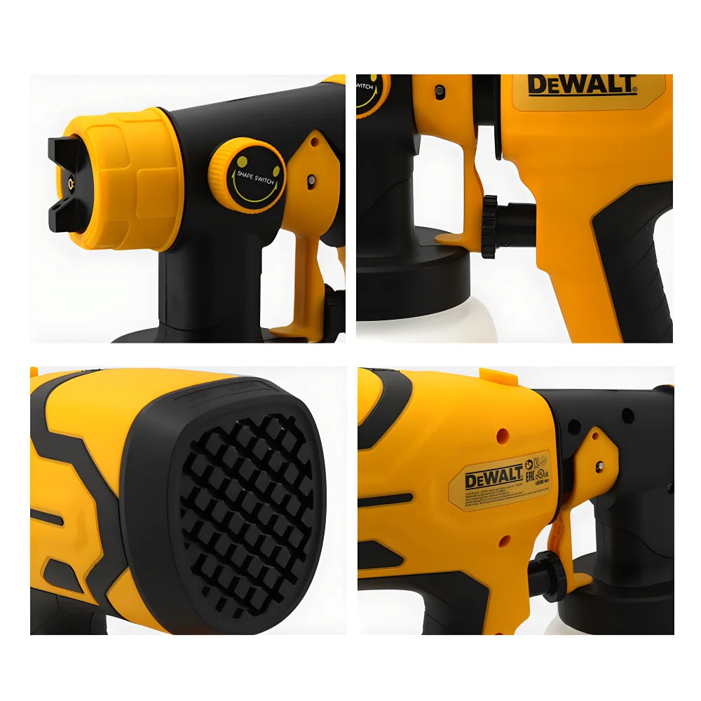 Dewalt 20V Battery 1000ML Cordless Electric Spray Gun High Power Paint Sprayer