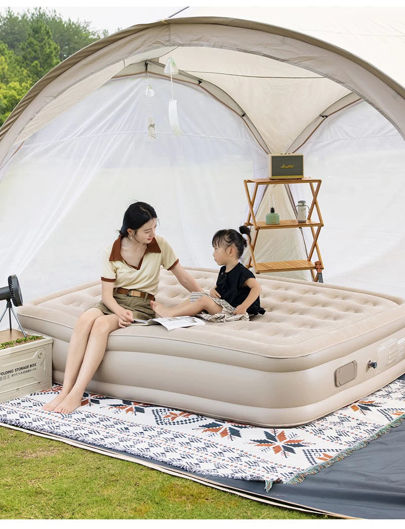 Air Mattress Camping Inflatable Bed Lazy Interior