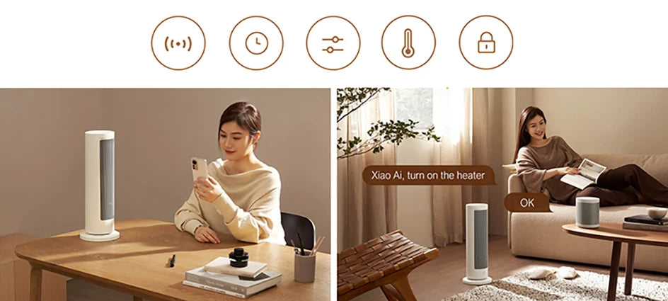 XIAOMI MIJIA Graphene Heating Fan Home Smart Heater