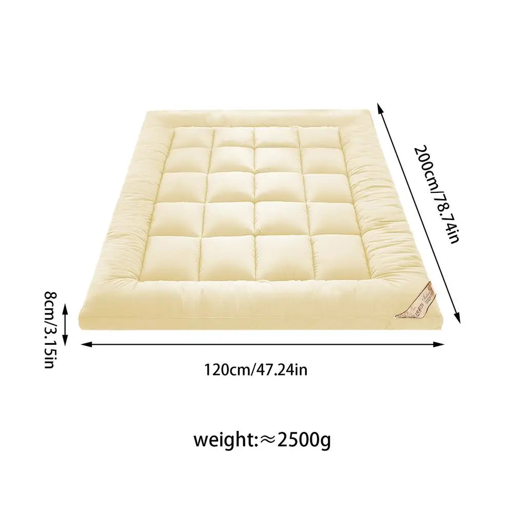 Soft Filling Mattress Breathable Pad Soft Mattress Topper