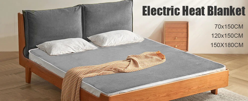 Electric Heated Mattress Pad with Automatic Thermostat