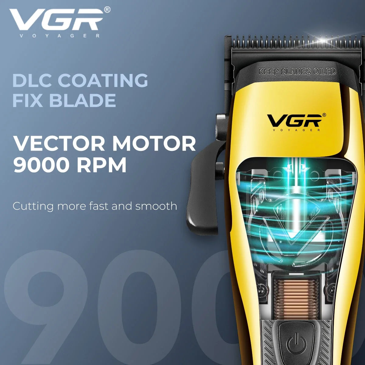 VGR Hair Trimmer Cordless Hair Cutting Machine