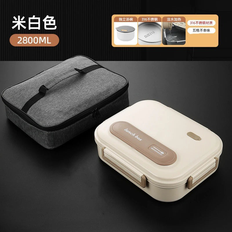 2800ML 316 Stainless Steel Lunch Box