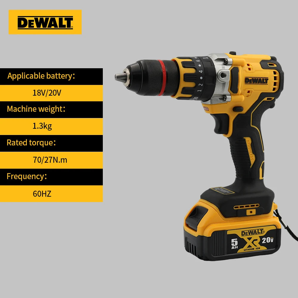 Dewalt DCD791 Compact Brushless Electric Drill Screwdriver