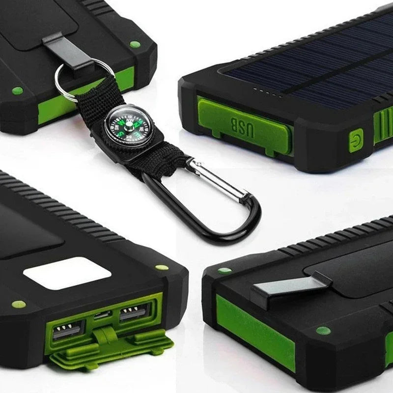 200000mAh Portable Solar Power Bank