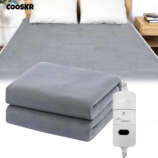 Electric Heated Mattress Pad with Automatic Thermostat