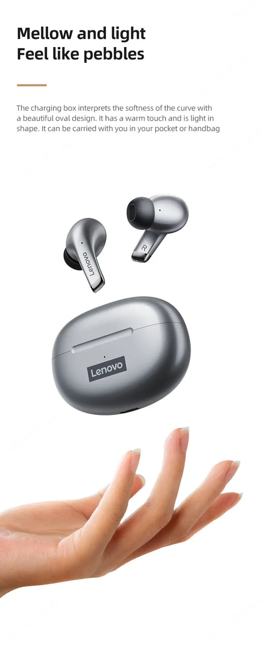 Choice Lenovo LP5 Wireless Bluetooth Earbuds HiFi