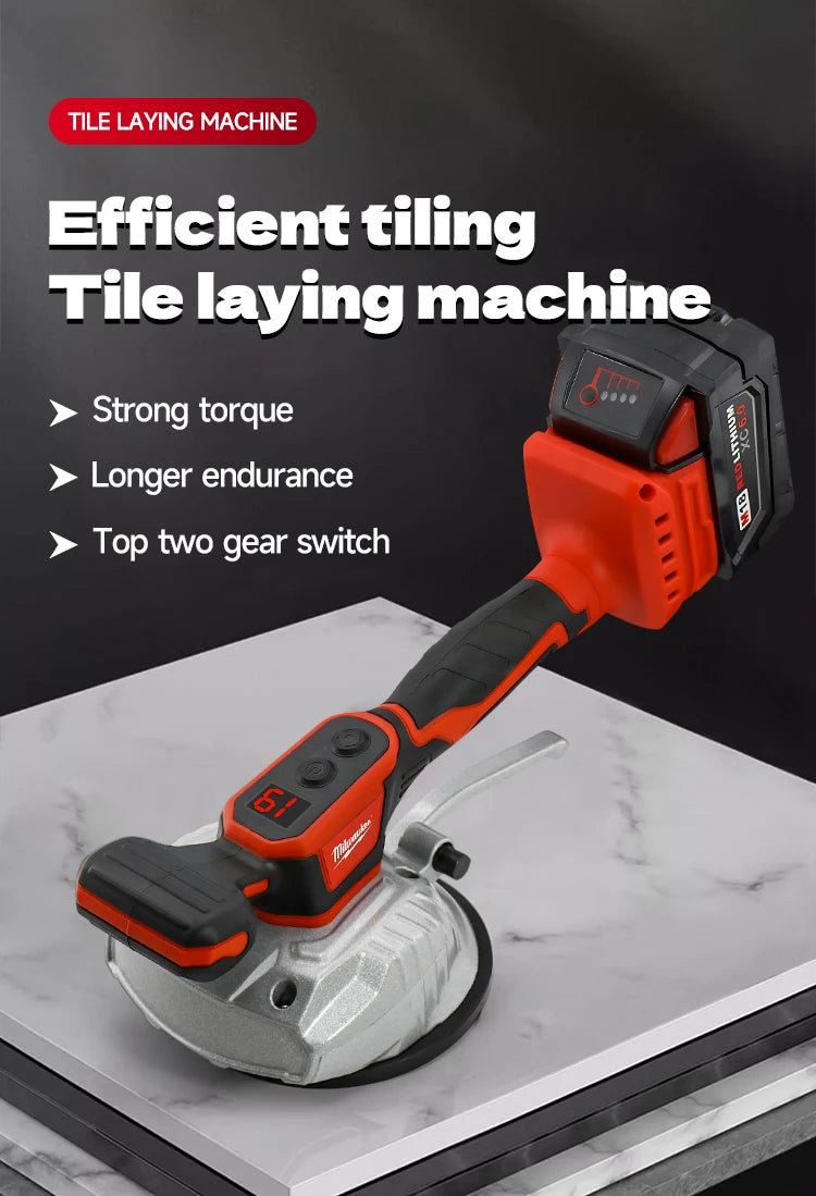 Milwaukee Tiling Machine High Loading Capacity Wall/Floor