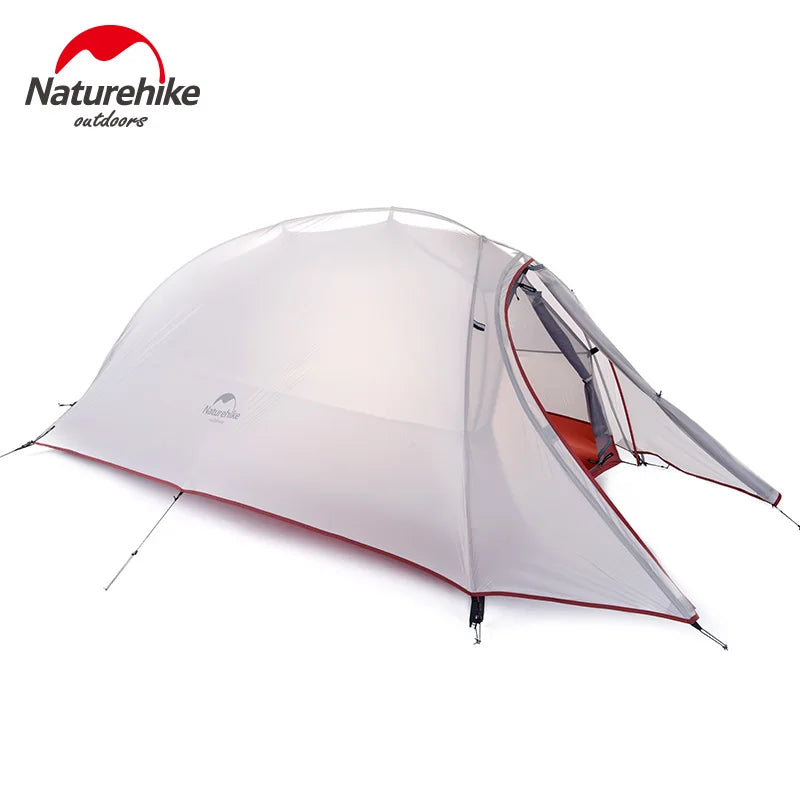 Nature Hike Outdoor Tent 3 Person 210T/ 20D Silicone Fabric Double-layer