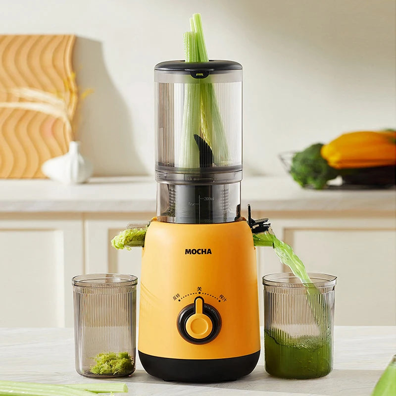 Large Caliber Juicer Household Low-speed Juicer Multifunctional