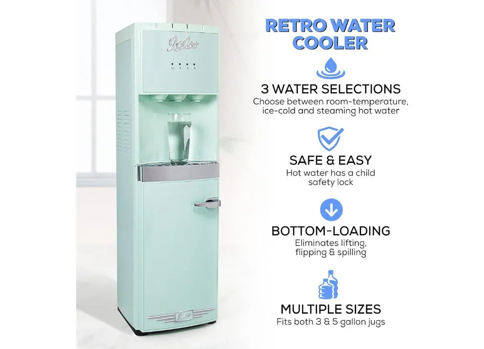 Retro Bottom Load Water Cooler Dispenser