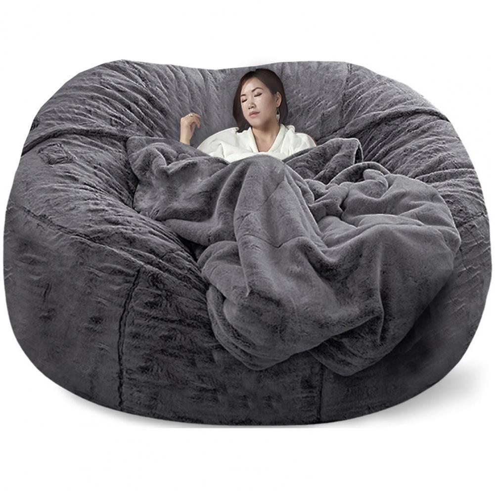 Giant Beanbag Pouf Sofa Bed Puff Futon Room Seat