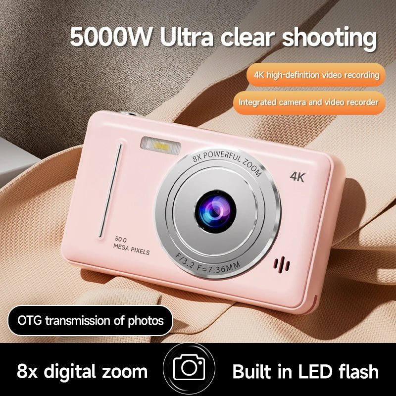 Xiaomi 4K Digital Camera Retro CCD Portable Card Camera