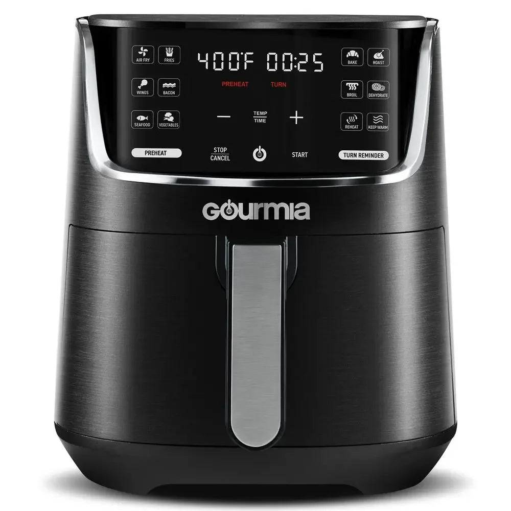 Digital Air Fryer 4 Qt 12 Presets Touchscreen