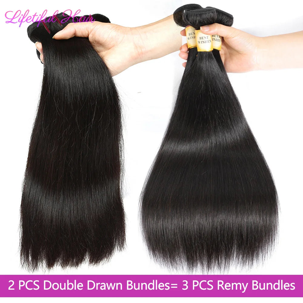 15A Double Drawn Hair Bundles Straight Vietnamese Raw Hair Bundles