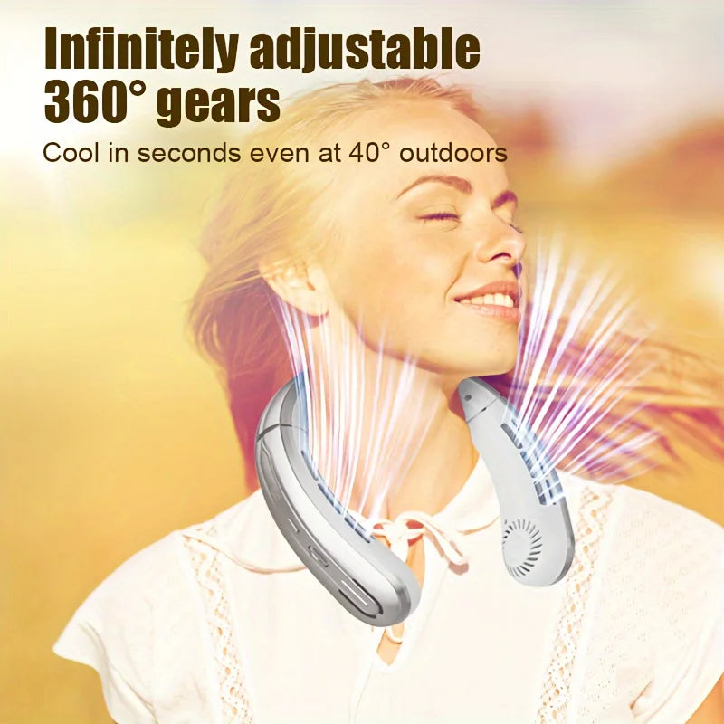 Xiaomi 8000mAh USB Hanging Neck Fan Portable