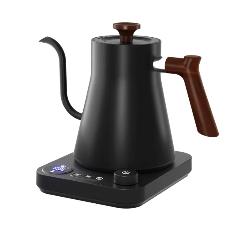 Electric Gooseneck Kettle 900ML Hand Brew Coffee Kettle