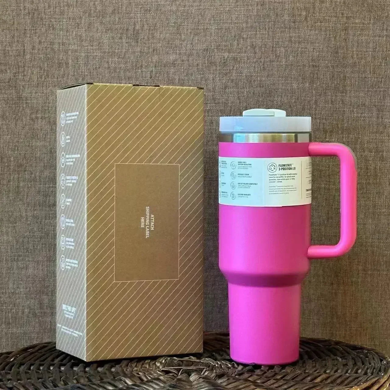 Stainless Steel Thermal Travel Mug 40oz