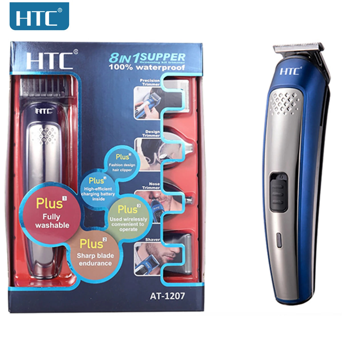 Htc Usb 5 In 1 Multi-Functional Groom Kits