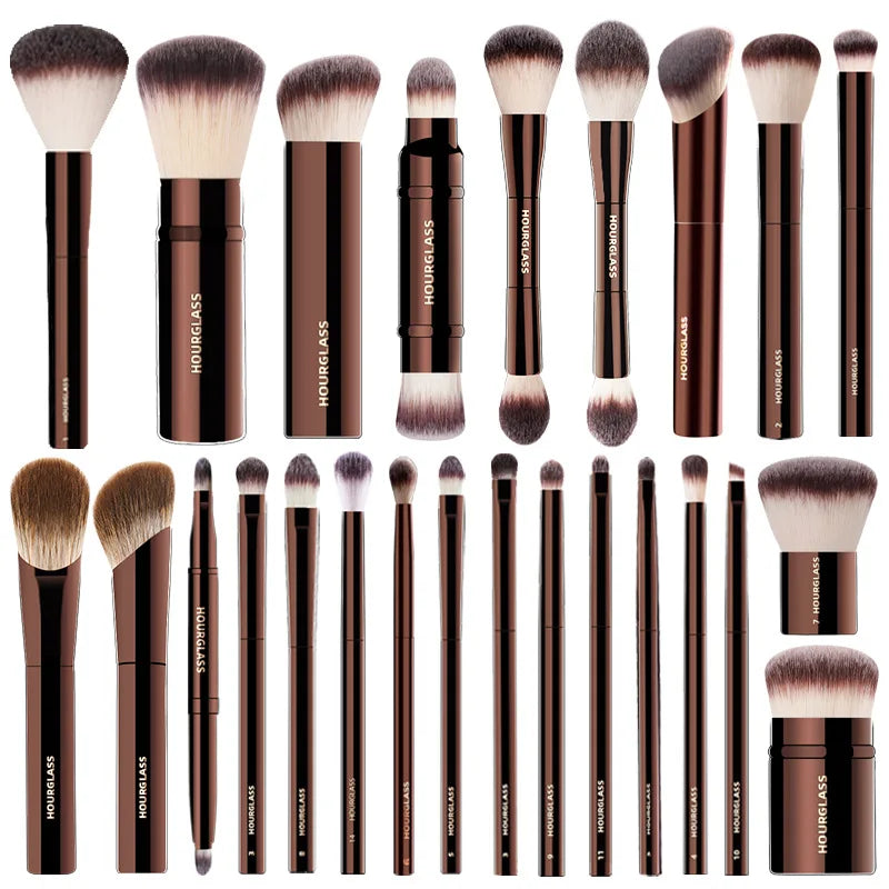 2024New 10Brushes Set Blusher Powder Eyeshadow Foundation Brush luxury Vegan