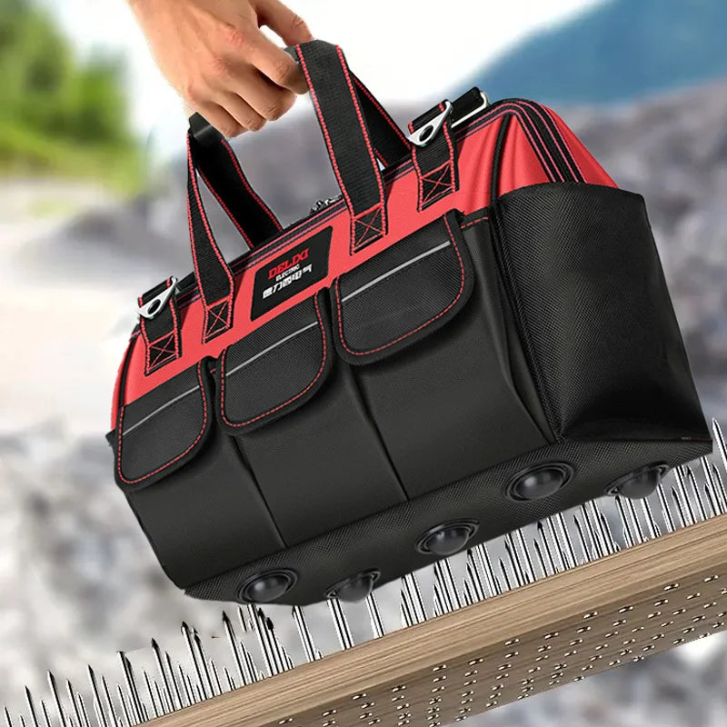 DELIXI ELECTRIC Tool Bag,Multifunctional Waterproof Bag