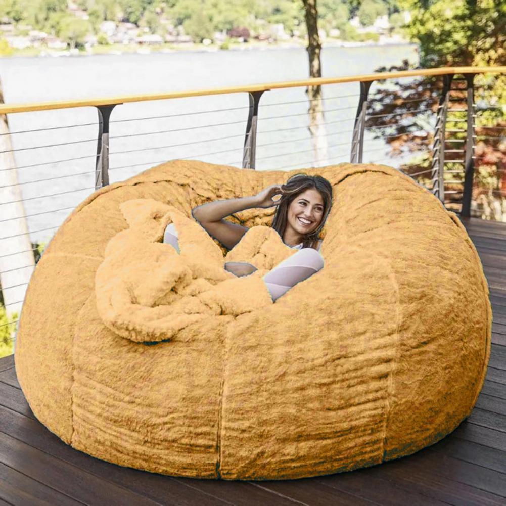 Giant Beanbag Pouf Sofa Bed Puff Futon Room Seat