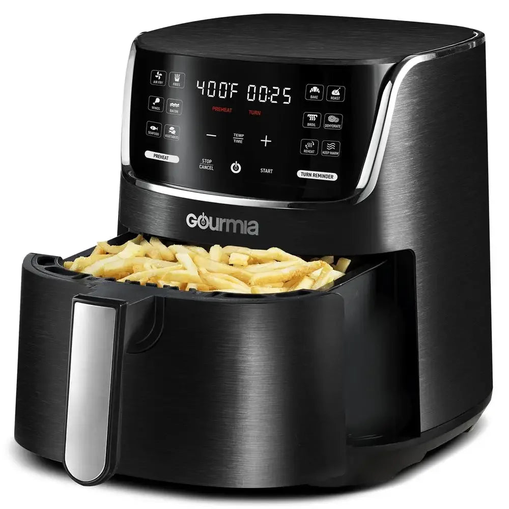 Digital Air Fryer 4 Qt 12 Presets Touchscreen