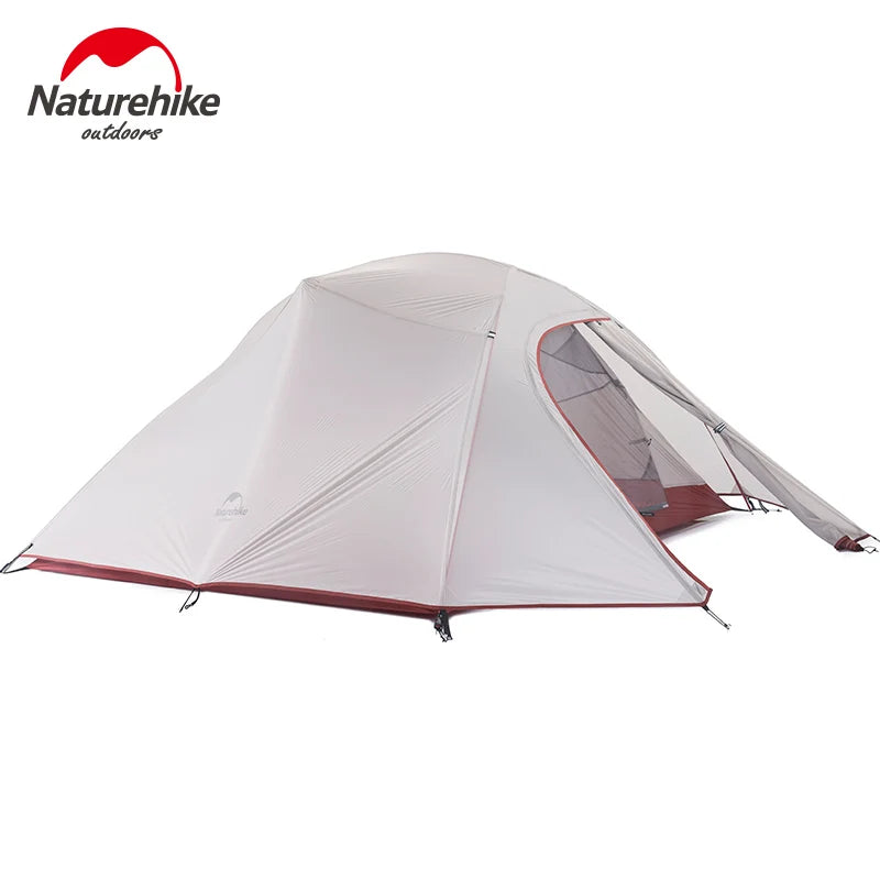 Nature Hike Outdoor Tent 3 Person 210T/ 20D Silicone Fabric Double-layer