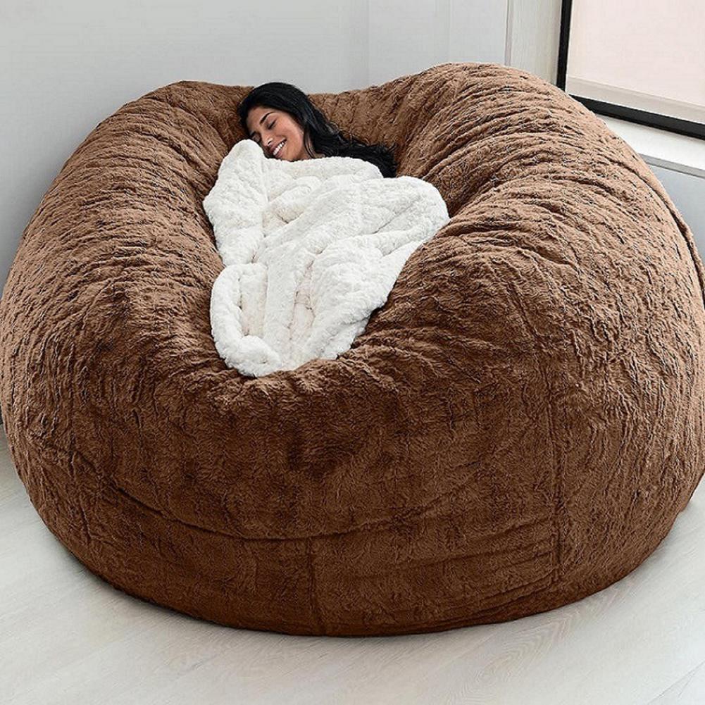 Giant Beanbag Pouf Sofa Bed Puff Futon Room Seat