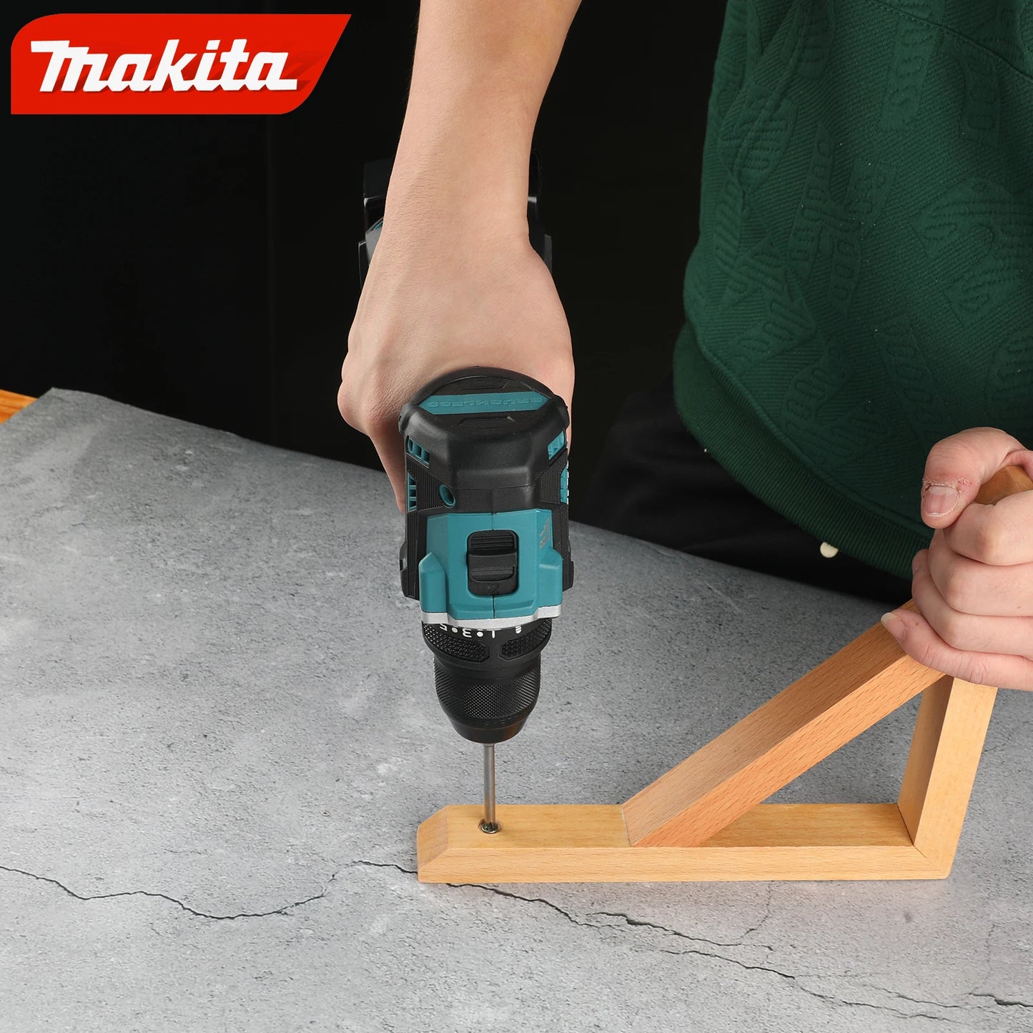 Makita DDF487-10 Cordless Driver Drill 18V LXT Brushless Motor